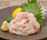 Squid Sashimi with tossed in Katsuo (bonito) Shuto