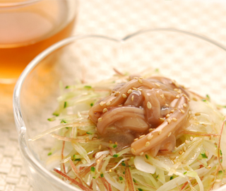 Squid Shiokara Salad