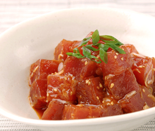 Korean Style Tuna Sashimi and Shuto